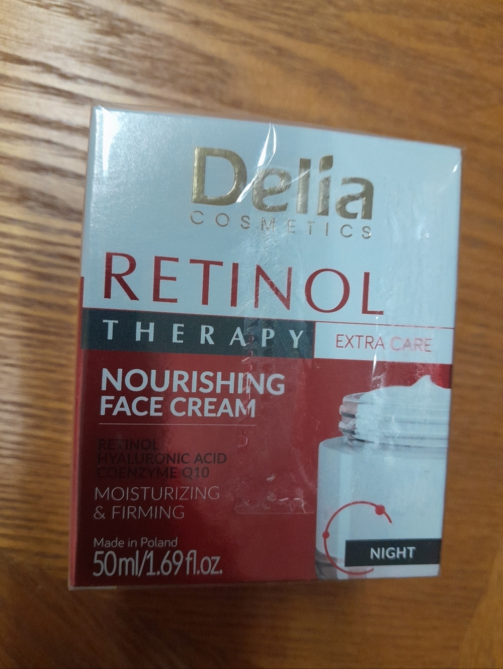 Retinol Therapy Nourishing Face Night Cream NWT Size:1.69 fl oz  Delia Cosmetics